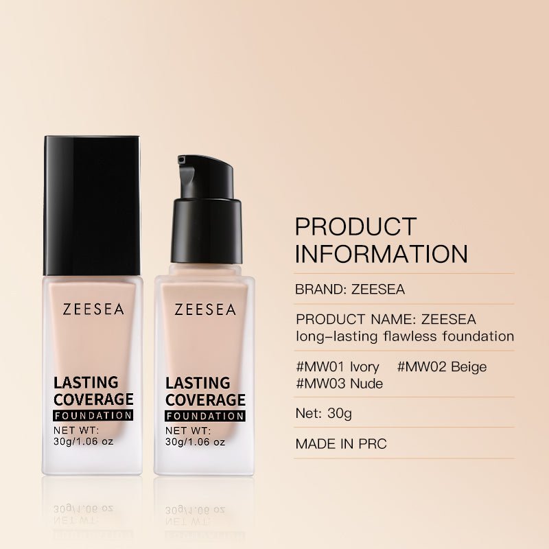 ZEESEA Long - lasting Flawless Liquid Foundation - ZS - 4264