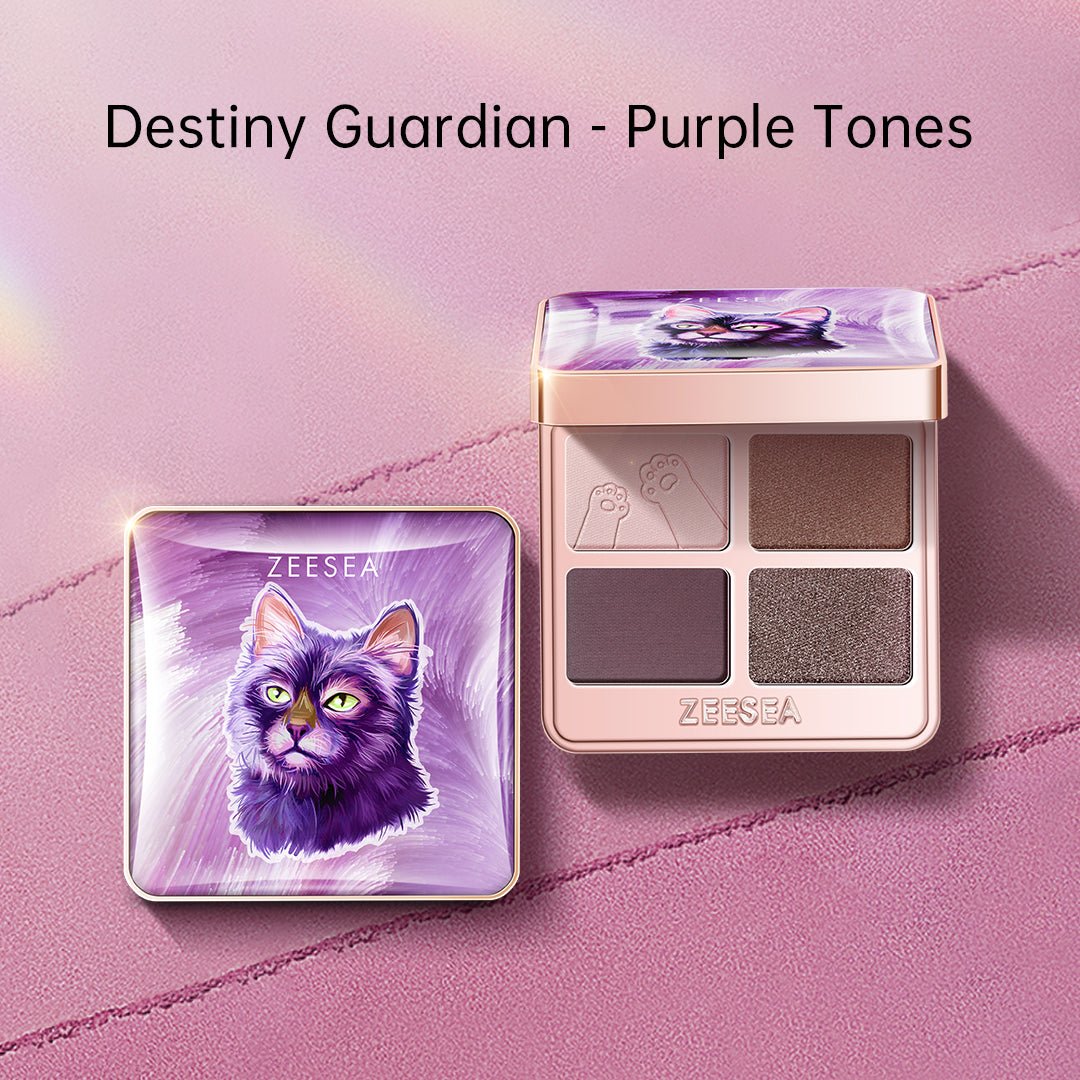 Autumn And Winter Tipsy Kitty Eyeshadow Quad - ZS-2680