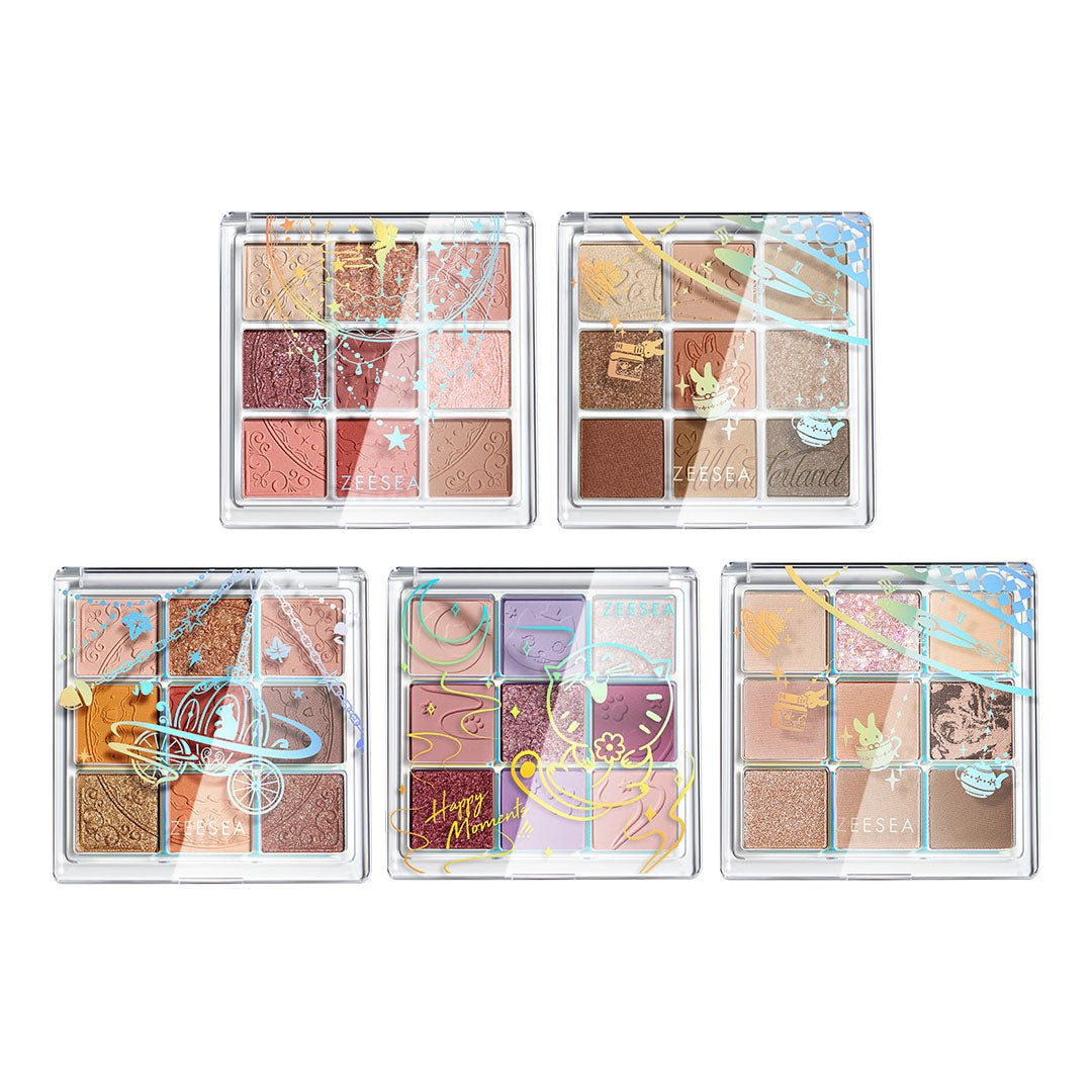 Nine-Color Stunning Crystal Eyeshadow Palette Kit - ZS-set106