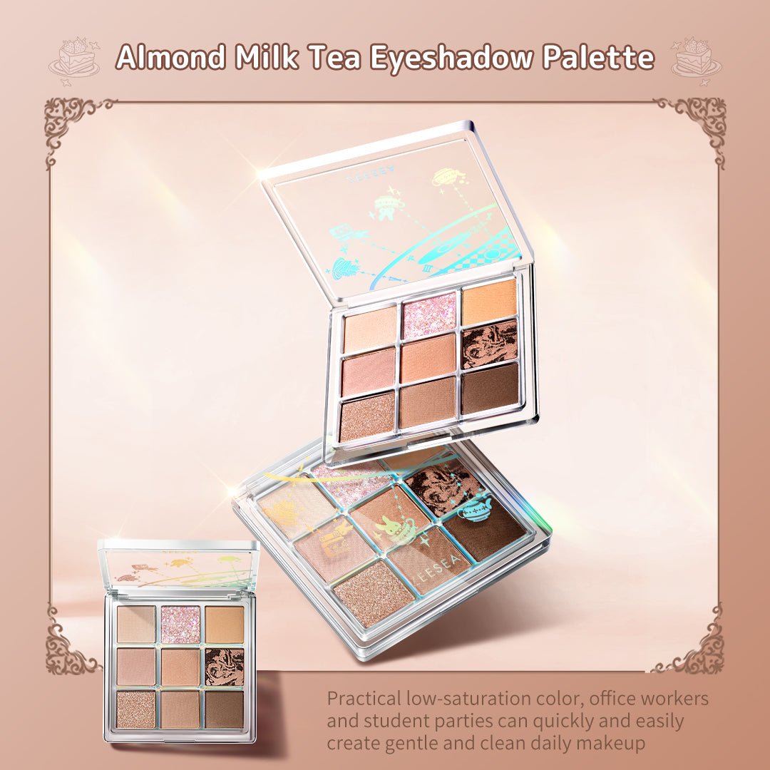 Nine-Color Stunning Crystal Eyeshadow Palette Kit - ZS-set106