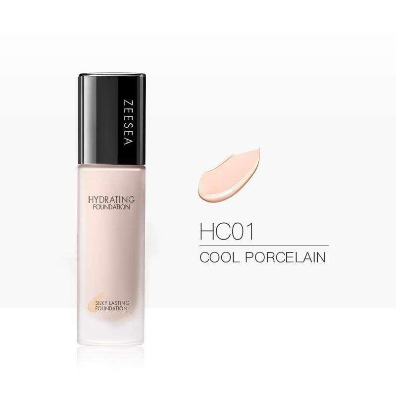 Silky Lasting Liquid Foundation-Hydra & Blemish Concealing - ZS-2093