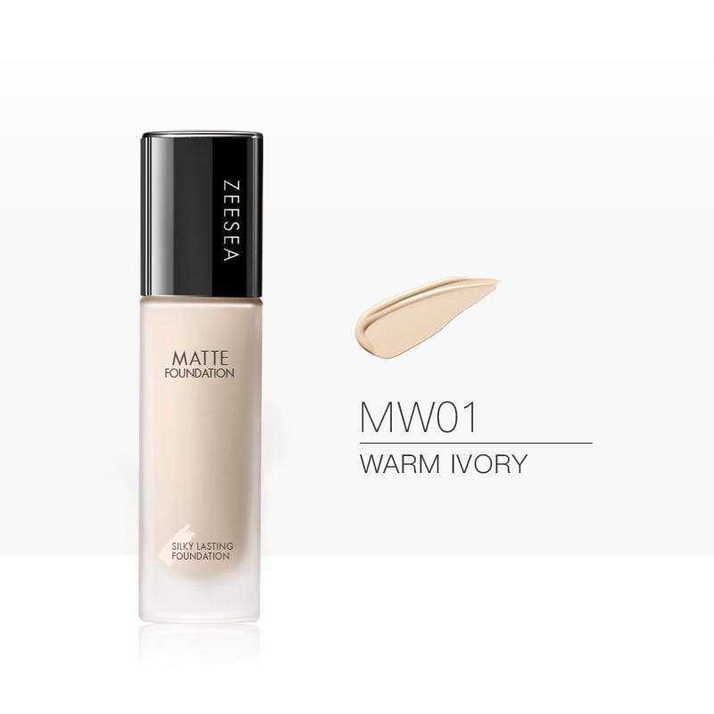 Silky Lasting Liquid Foundation-Matte & Blemish Concealing - ZS-806