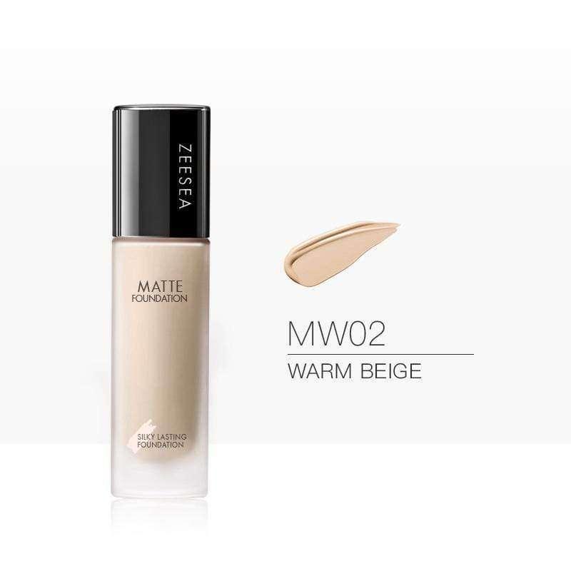 Silky Lasting Liquid Foundation-Matte & Blemish Concealing - ZS-807