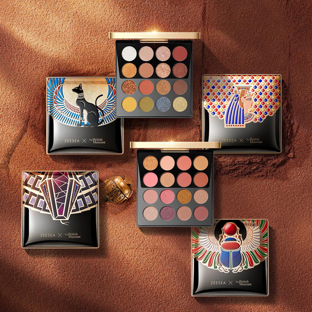 ZEESEA X THE BRITISH MUSEUM Enchanting Egypt Eyeshadow Palette 16 Shad